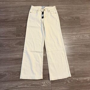 Fashion Nova Cream Jeans